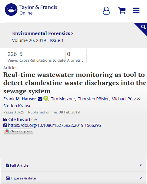 Taylor & Francis Environmental Forensics