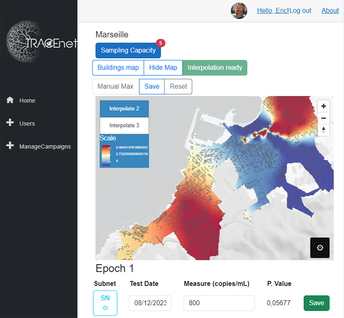 Mapping contamination